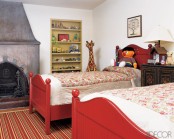 Two Kids Bedroom That Preserves History