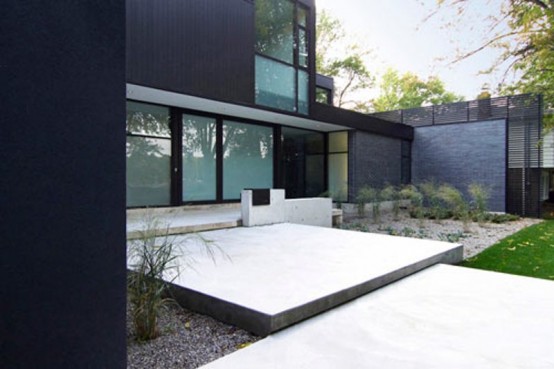 Ultra Minimalist Family Home In Black And White DigsDigs Ultra Minimalist Family Home In Black And White DigsDigs