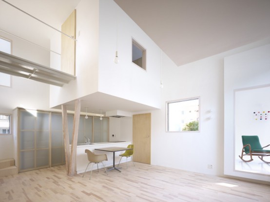 Ultra Minimalist House Made Of Boxes