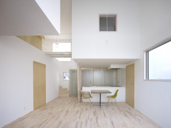 Ultra Minimalist House Made Of Boxes