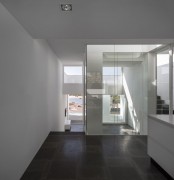 Ultra Minimalist House With Living Behind The Walls Concept