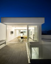 Ultra Minimalist House With Living Behind The Walls Concept