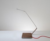 Ultra Minimalist Table Lamp With An Ethereal Structure