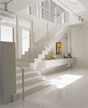 Ultra Minimalist White Interior