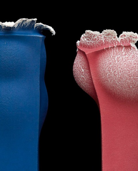 Unique Blooming Vases Shaped With Explosives
