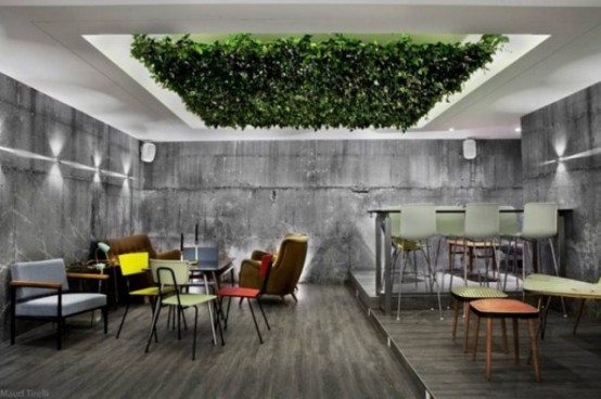 Unique Concrete Imitating Wallpaper Collection