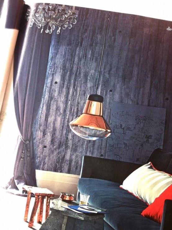 Unique Concrete Imitating Wallpaper Collection