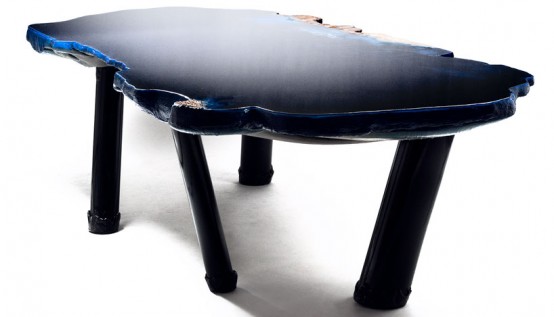 Unique Tables Imitating Different Water Bodies