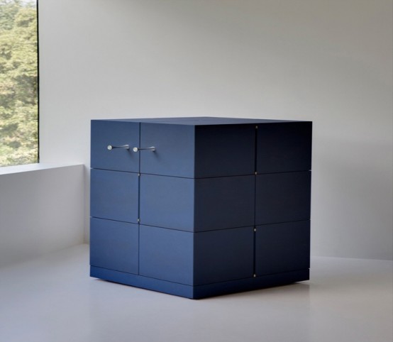Unique Transforming Cubrick Storage Cabinet
