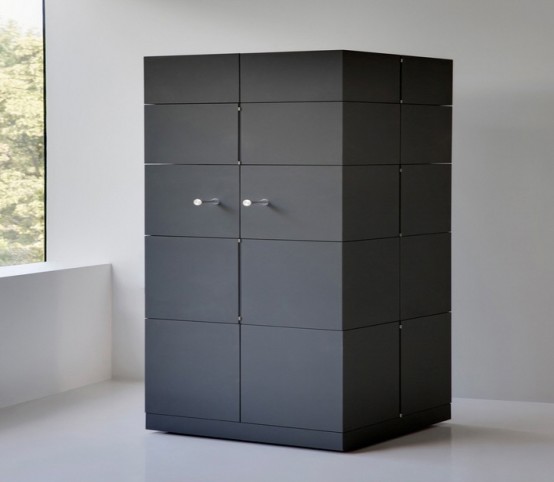 Unique Transforming Cubrick Storage Cabinet