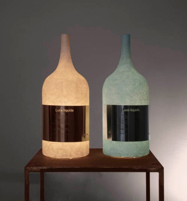 Unique Wine Bottle Lamp