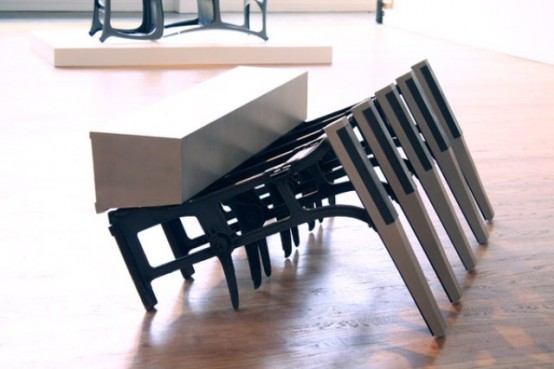 Unusual Furniture Of Discarded Materials