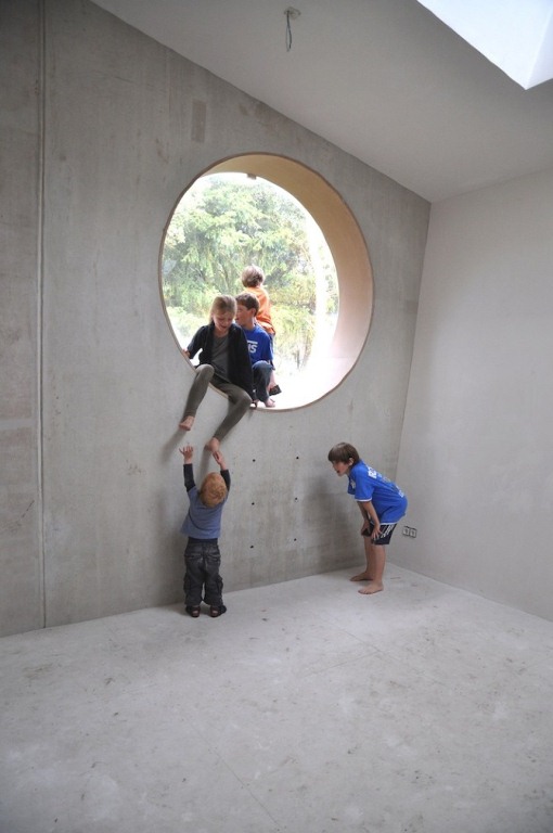 Unusual House Build Inside A Hill