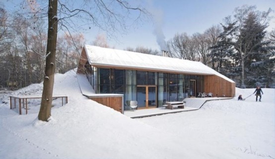 Unusual House Build Inside A Hill