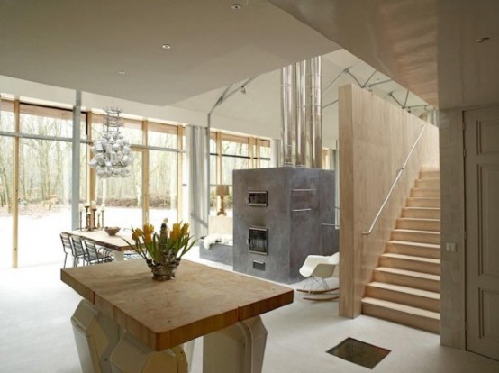 Unusual House Build Inside A Hill