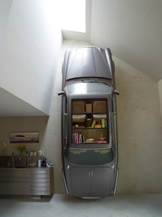 Unusual House Build Inside A Hill