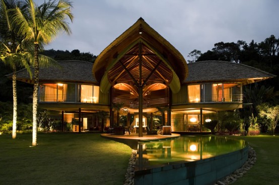 Unusual Tropical House Design
