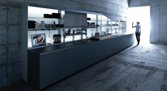 Extremely Ergonomic Kitchen Design – New Logica by Valcucine