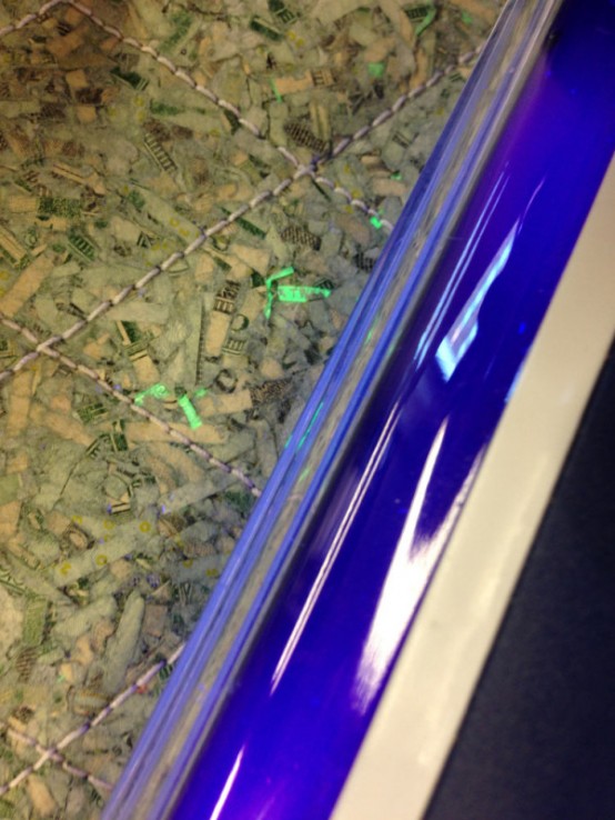 VALUE Furniture Upholstered With Old Paper Money DigsDigs