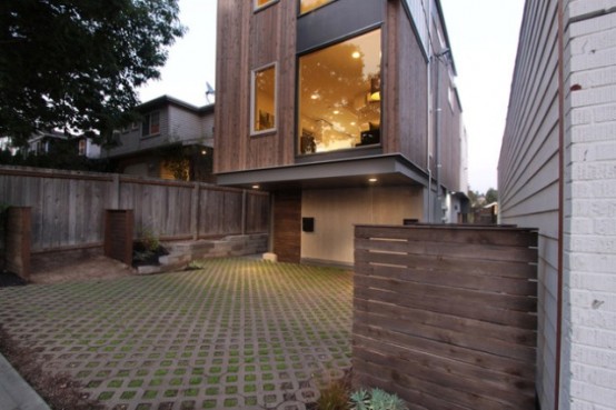 Vertical House With Bright And Airy Interiors