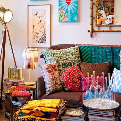 Very Colorful Living Room Very Colorful Living Room