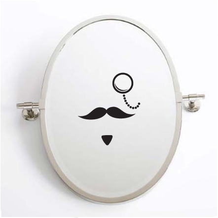 Very Funny Vinyl Stickers For Bathroom By Hua