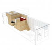 Very Tiny Loft Studio Design