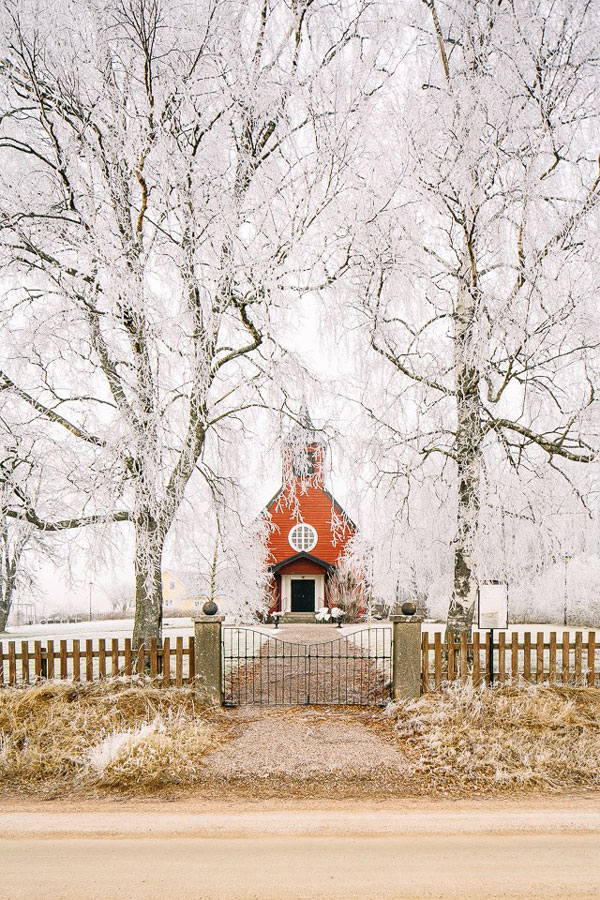 Vintage Styled Scandinavian Home From An Old Church