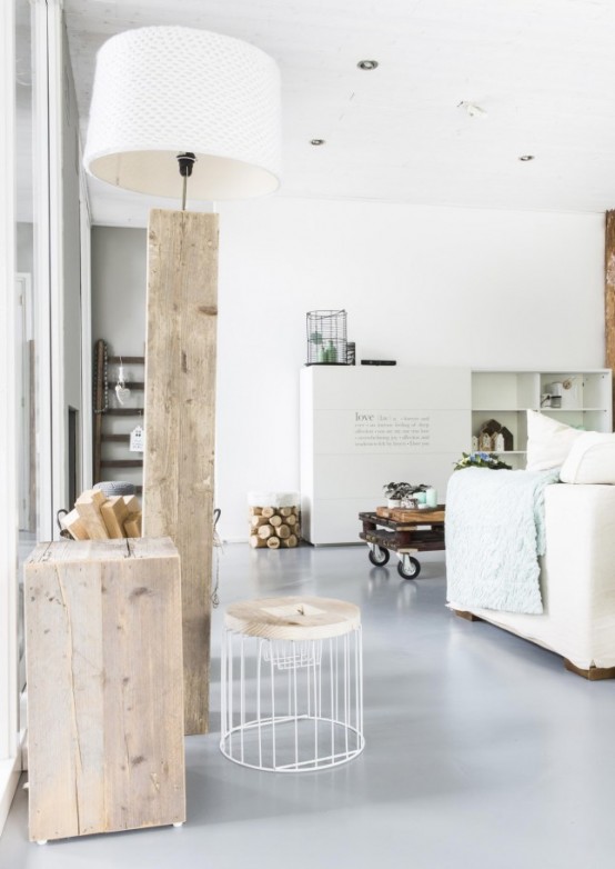 Vintage Yet Modern Farmhouse With Industrial Touches