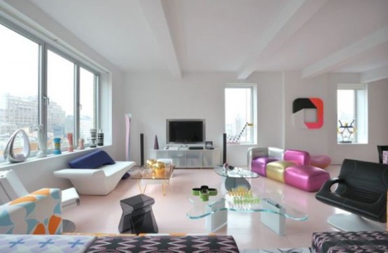 Vivacious Apartment Of Karim Rashid In Juicy Colors