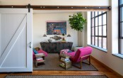 Vivacious Loft In A Fusion Of Styles Colors And Patterns