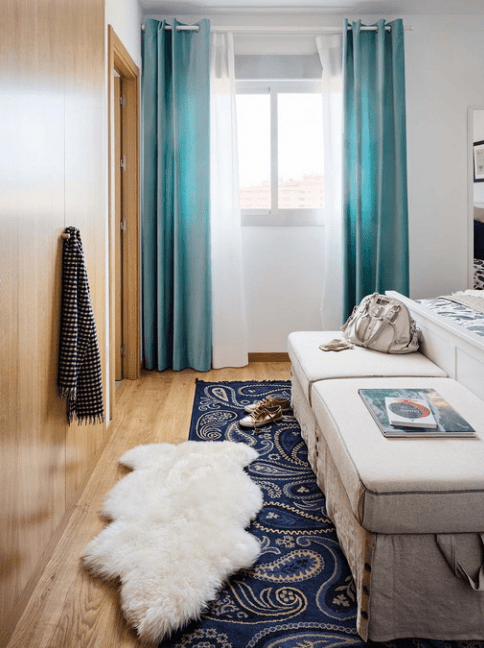 Vivacious Malaga Apartment Design With IKEA Furniture And Juicy Accents