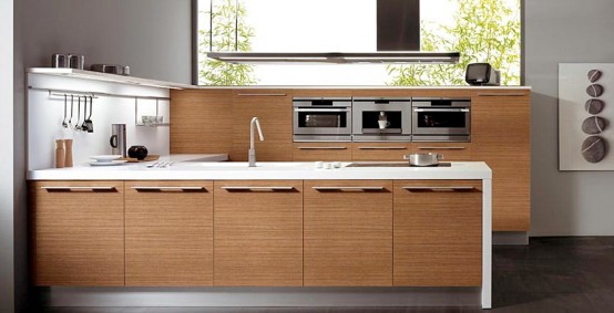 Prime walnut wood kitchen