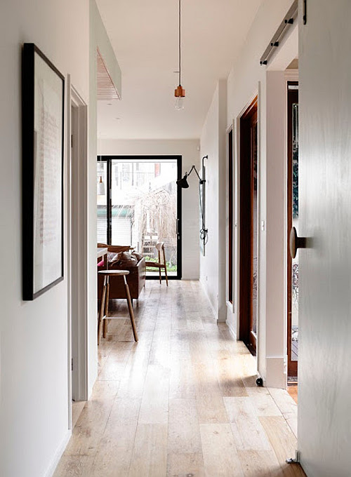 Warm Wood House Renovation With Leather And Copper Accents