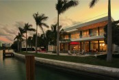 Waterfront Home On A Private Island In Miami Beach