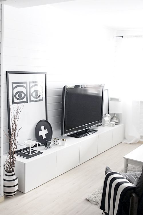 55 Ways To Use Ikea Besta Units In Home Décor Digsdigs - White Wall Hung Tv Unit Ikea