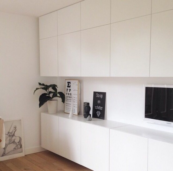 55 Ways To Use Ikea Besta Units In Home, Floor To Ceiling Storage Ikea