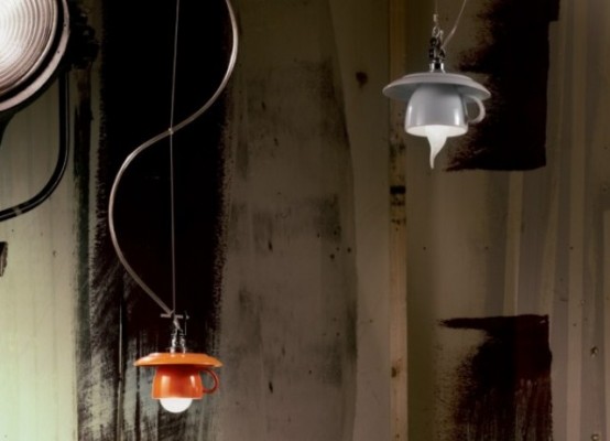 Whimisical Cappuccino Lamp Collection By Vesoi