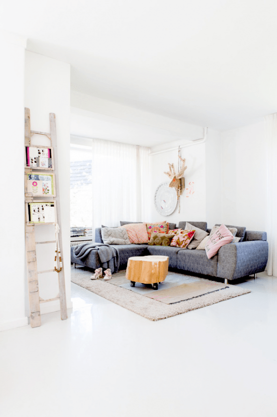 Whimsy And Playful Family Home With Vintage Furniture