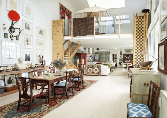 Whimsy Apartment With Colonial Touches And African Art