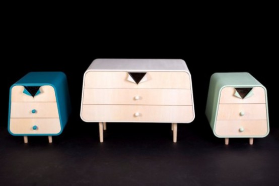 Whimsy Unbutton Furniture Collection Inspired By Pin Up Models