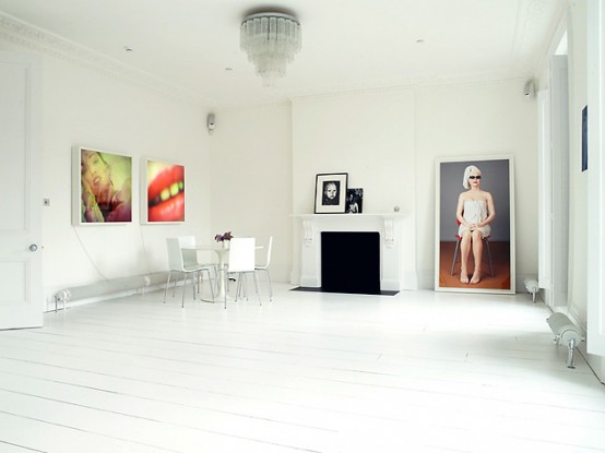 Westbourne Park Villas Two Floor White Apartment