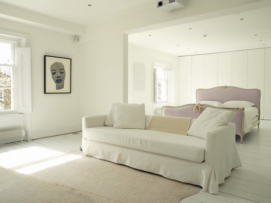 Westbourne Park Villas Two Floor White Apartment
