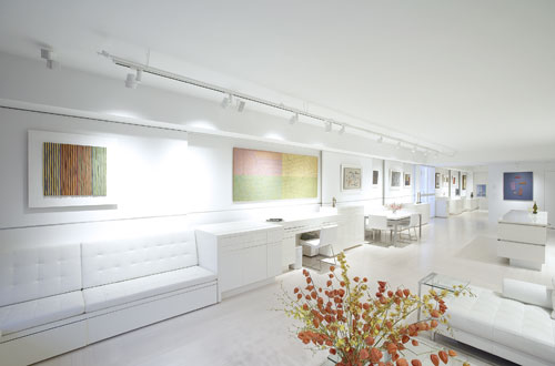 White Interior Design Ojito Residence