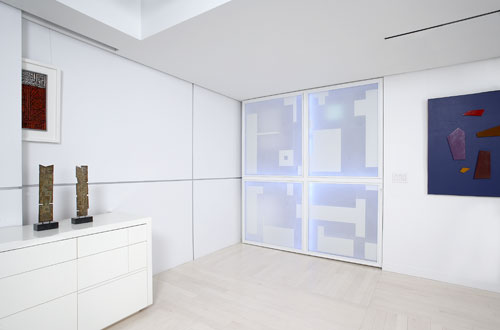 White Interior Design Ojito Residence