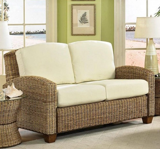 Wicker Furniture In The Interiors 23 Cool Ideas DigsDigs