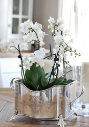 Winter Decor Hit Stylish Silver Accessories