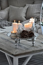 Winter Decor Hit Stylish Silver Accessories