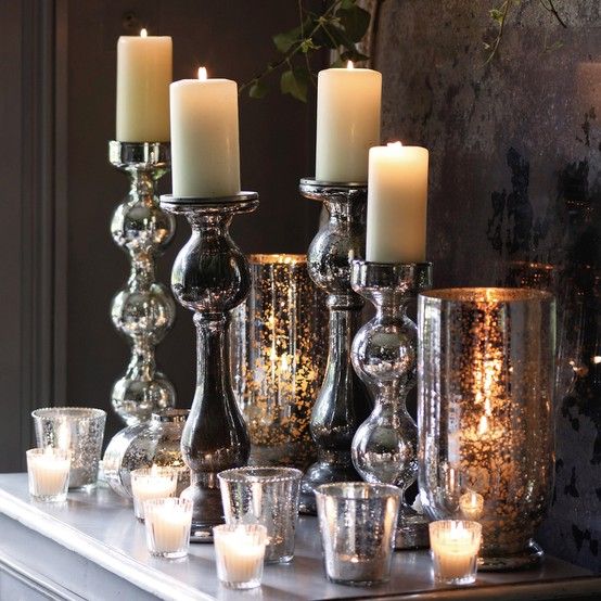 Winter Decor Hit Stylish Silver Accessories