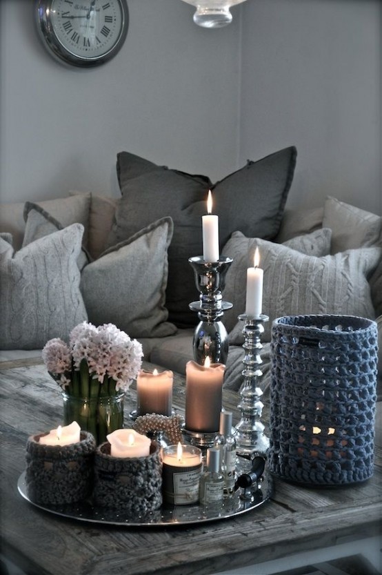 Winter Decor Hit Stylish Silver Accessories